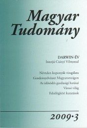 Magyar Tudomány 2009/3. - Darwin-év