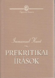 Immanuel Kant: Prekritikai írások 1754-1781