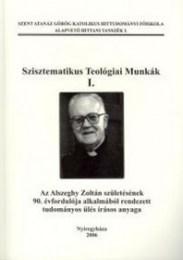 Ivancsó István: Az Alszeghy Zoltán születésének 90. évfordulója alkalmából rendezett tudományos ülés írásos anyaga
