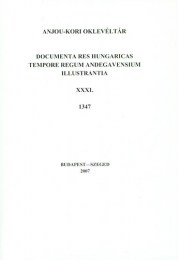 Sebők Ferenc (szerk.): Anjou-kori oklevéltár XXXI. 1347 - Documenta res Hungaricas tempore regum Andegavensium illustrantia